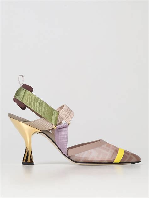 scarpa tacco fendi|Scarpe da donna di FENDI .